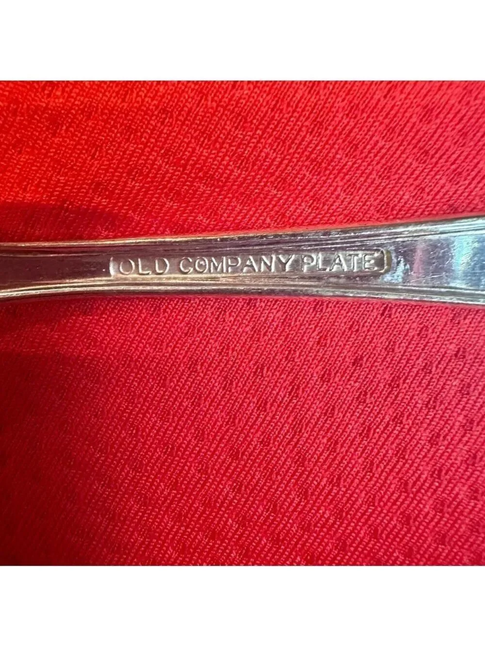 Vintage Old Company Plate Silverplate Teaspoons Monogram “N”